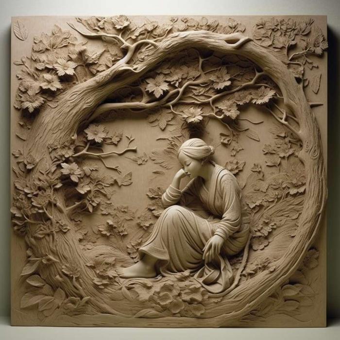 نموذج ثلاثي الأبعاد لآلة CNC 3D Art 